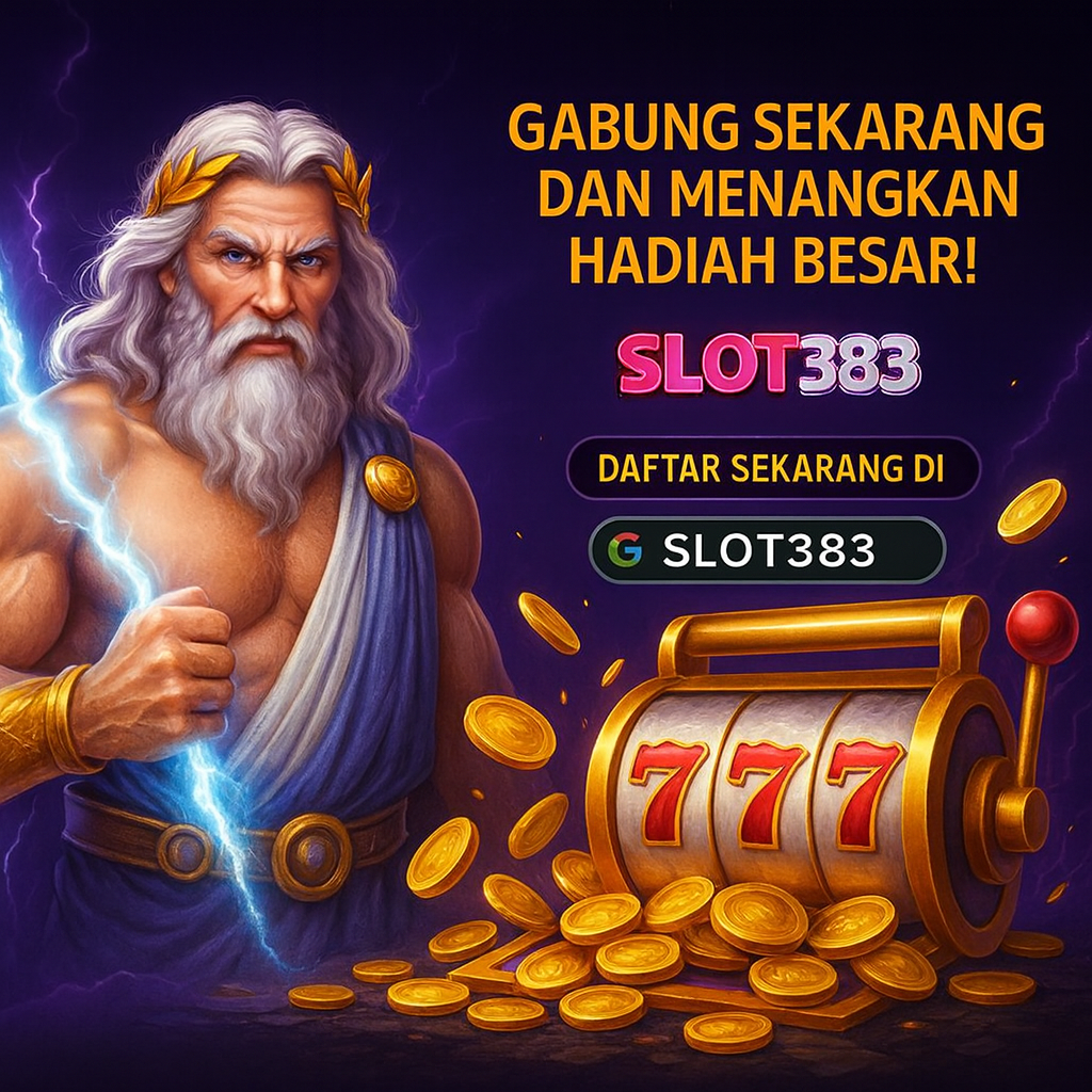 Slot383 # Nikmati Game Online Nonstop di Situs Slot 383!